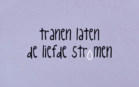 T7 - Tranen laten de liefde stromen